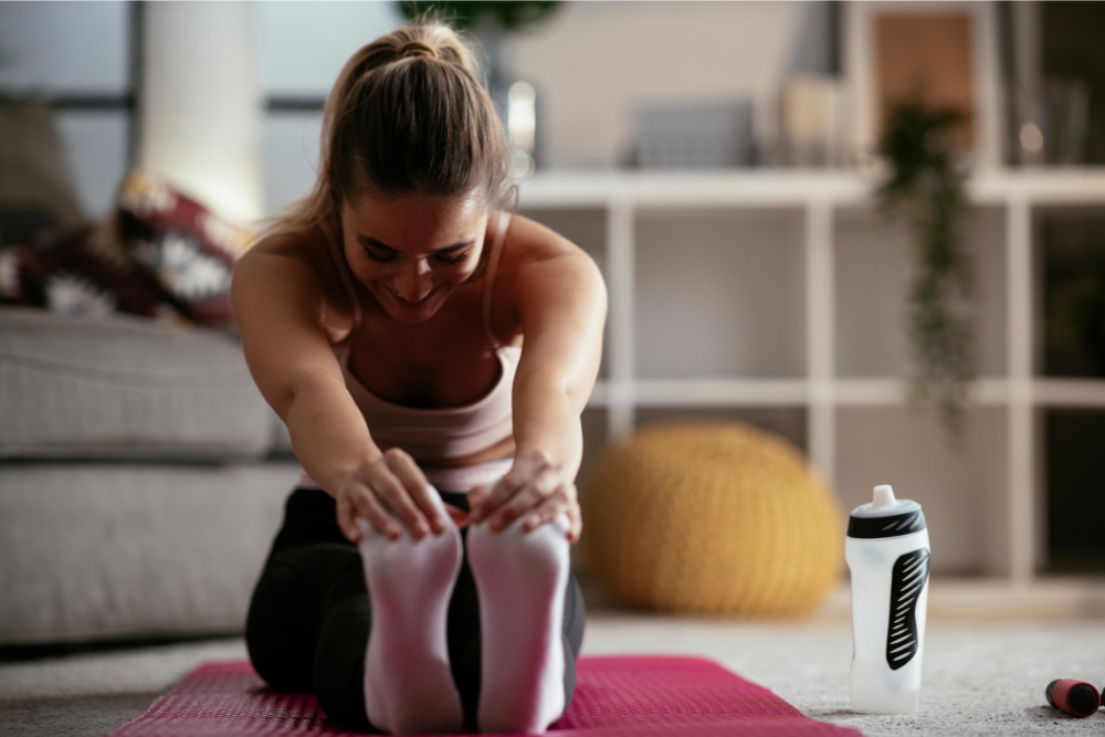 young woman getting quick relief for general wellness